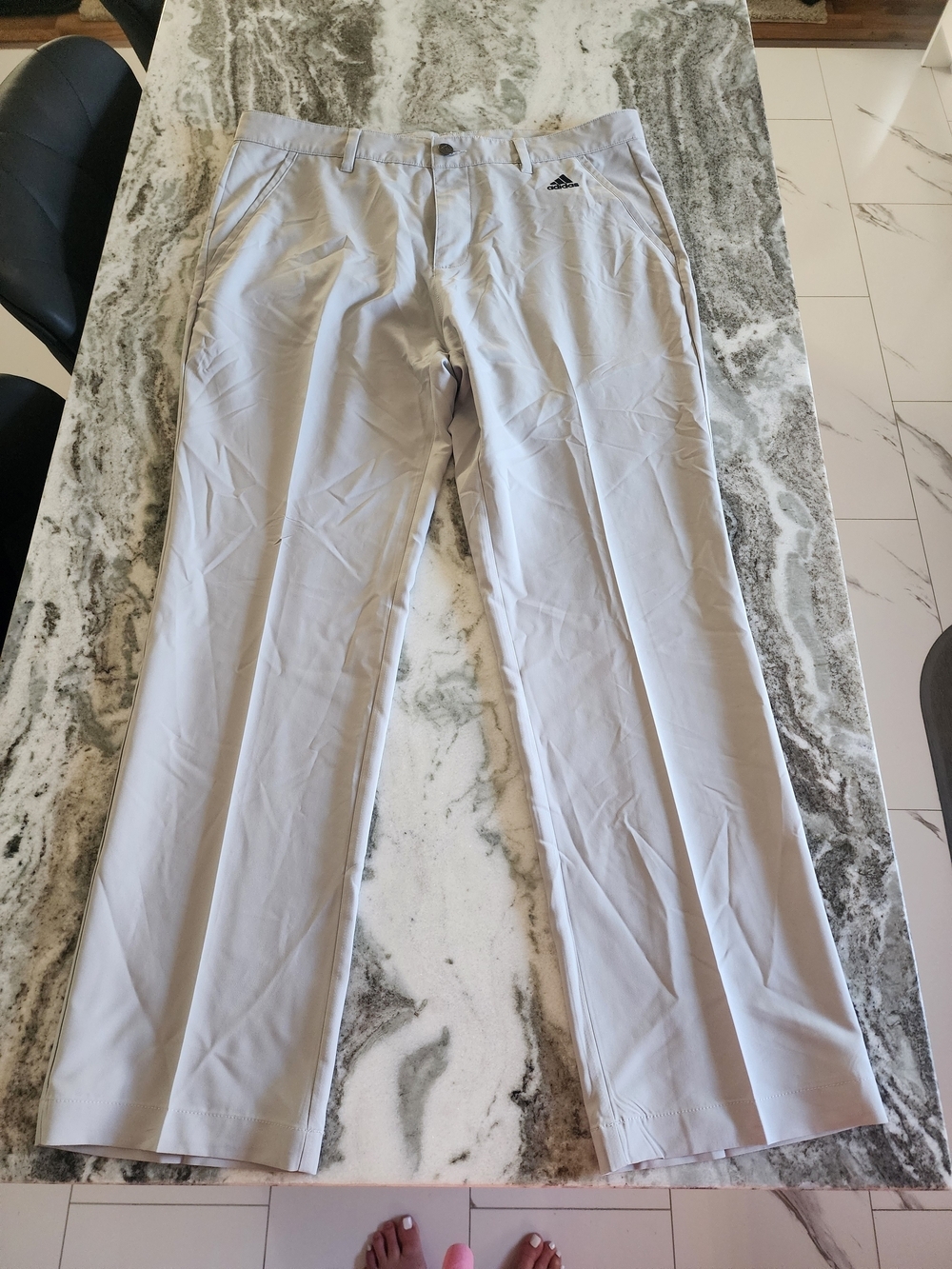 adidas Light Gray Men’s Golf/Chino Pants
